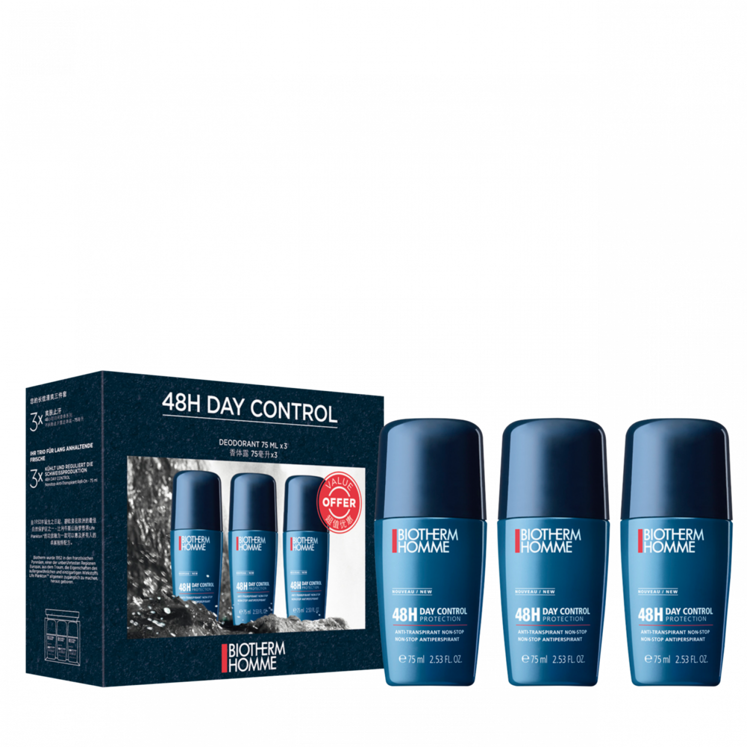 | Skincare - Biotherm Homme Day Control deodorant