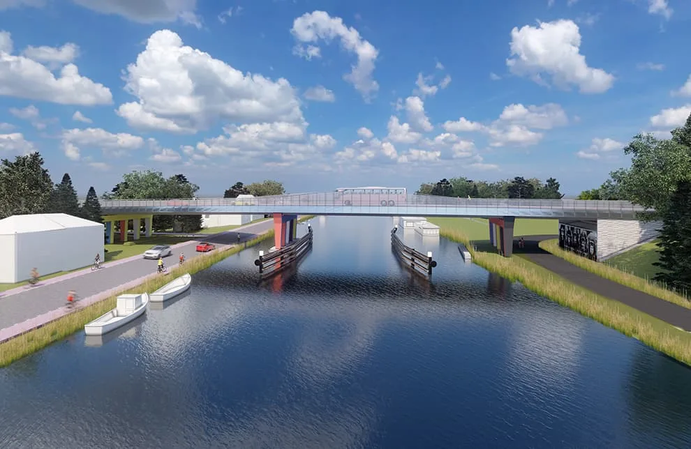vervanging haagsebrug impressie
