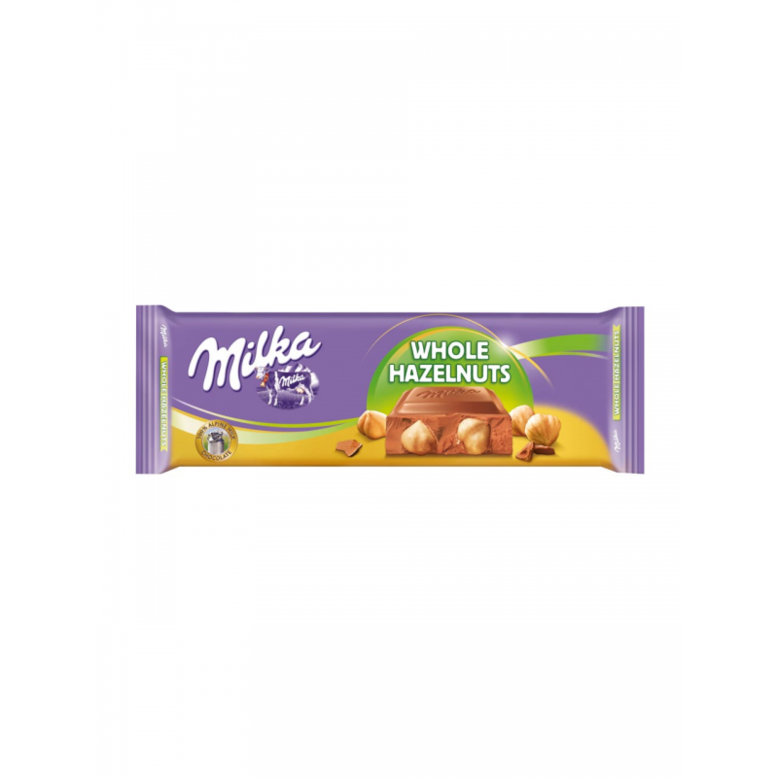 Milka Whole Hazelnuts Tablet 270g