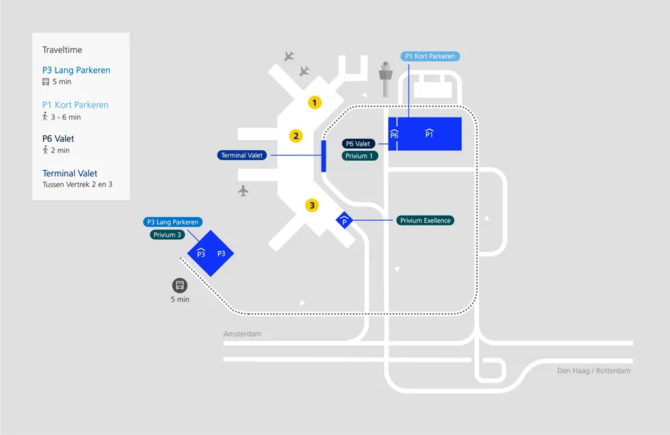 Parking map