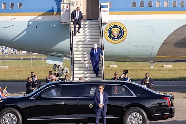 NATO Summit - arrivals at Schiphol
