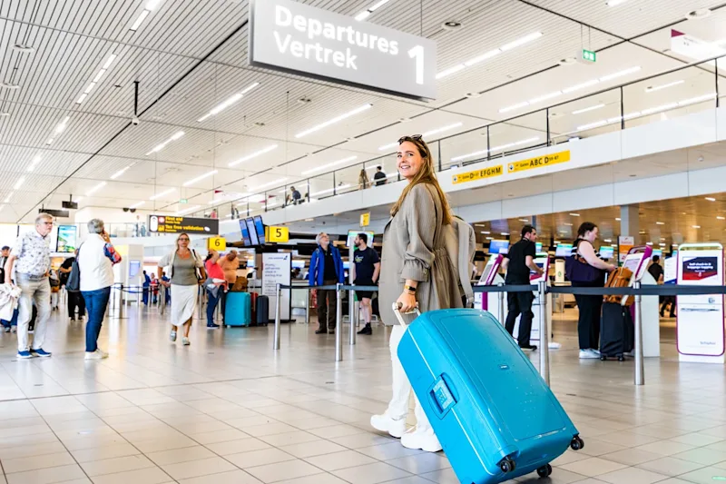 bagage vertrek