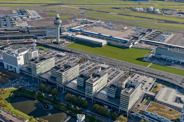 Voorstel landingspagina over logistiek op Schiphol Centrum