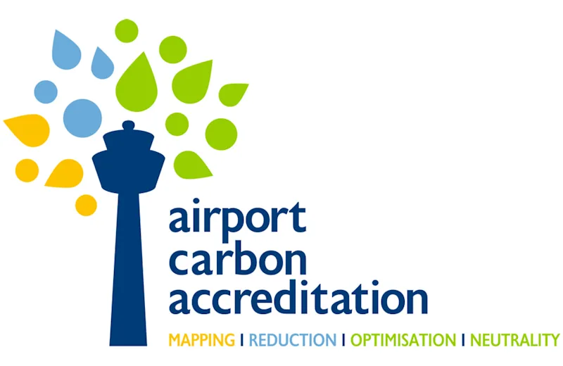 Airport Carbon Accreditation logo
