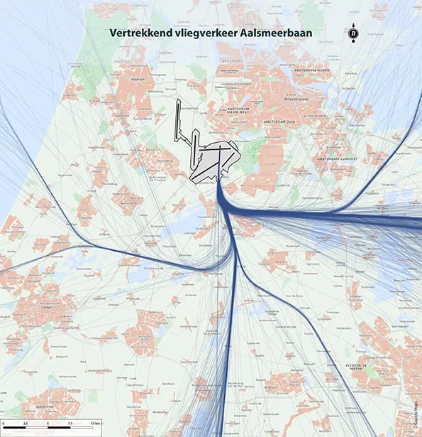 aalsmeerbaan vertrekkend vliegverkeer