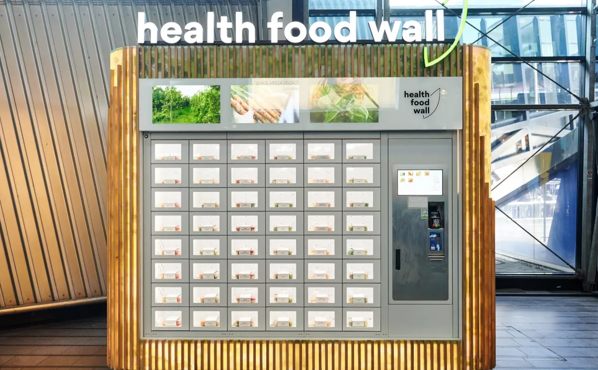 Health Food Wall Schiphol