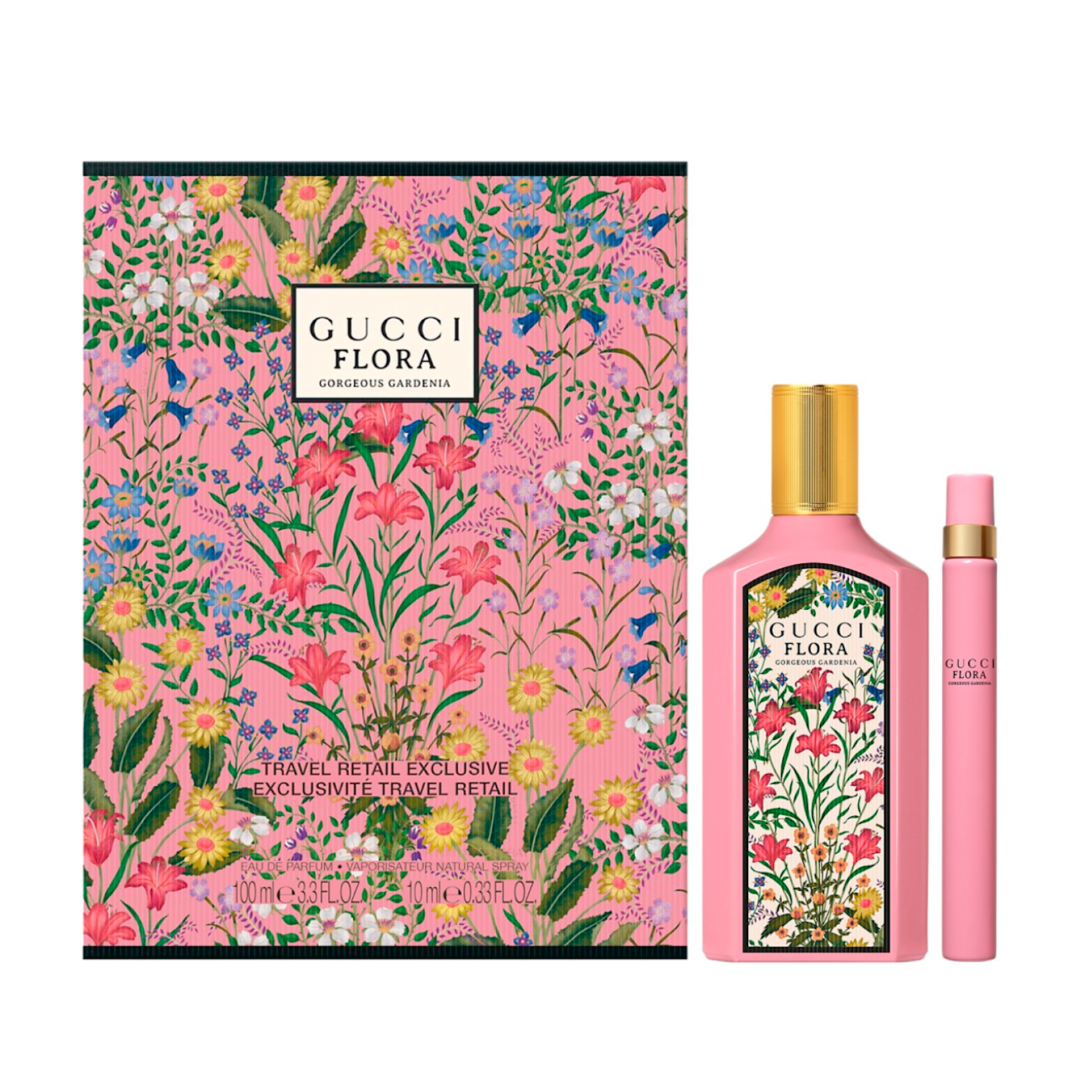 Gucci flora gorgeous gardenia edt gift set Clearance