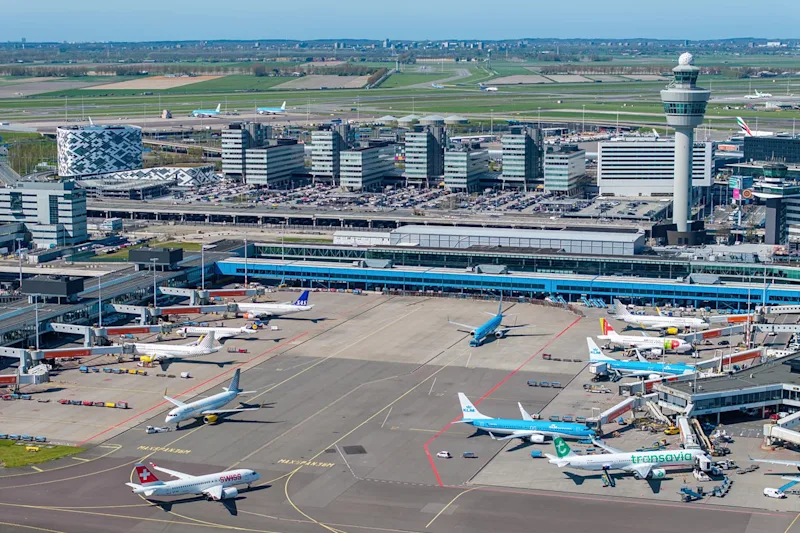 luchtfoto schiphol