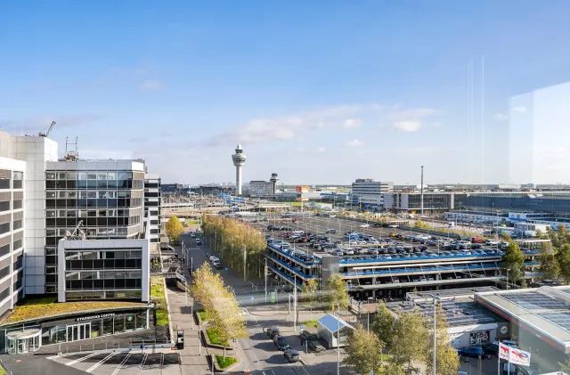 Schiphol kantoor Avioport uitzicht
