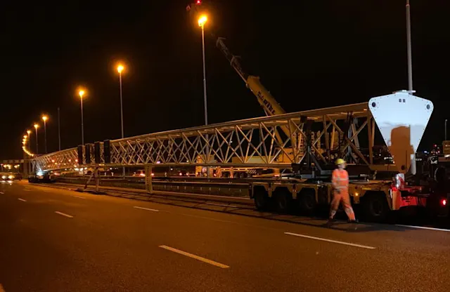 Update on completion of dual taxiway system