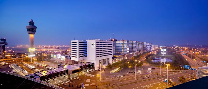 Smart Airport City skyline