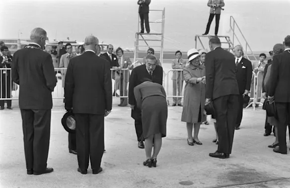 1971-Controversieel-bezoek-japanse-keizer