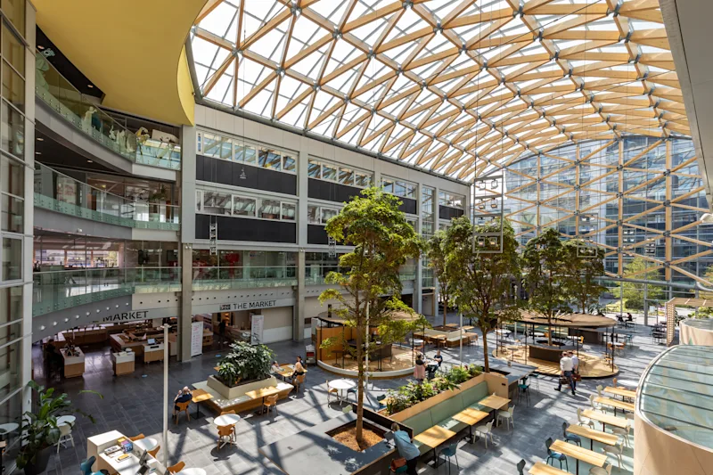 The Base - atrium om te werken en te ontmoeten