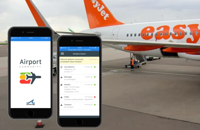 Schiphol’s Airport Community App