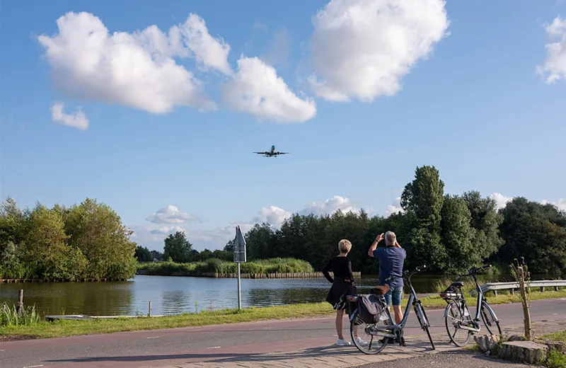 Fietsen Schiphol