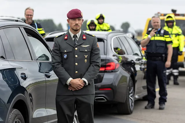 NATO Summit - arrivals at Schiphol