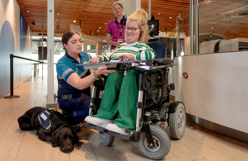 Schiphol Flying with a wheelchair