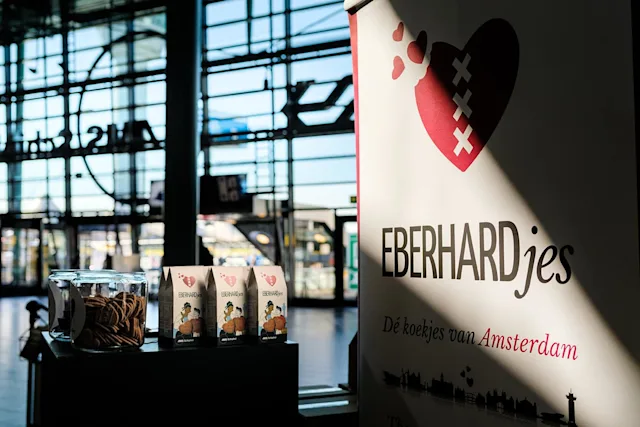 Eberhardjes at Schiphol