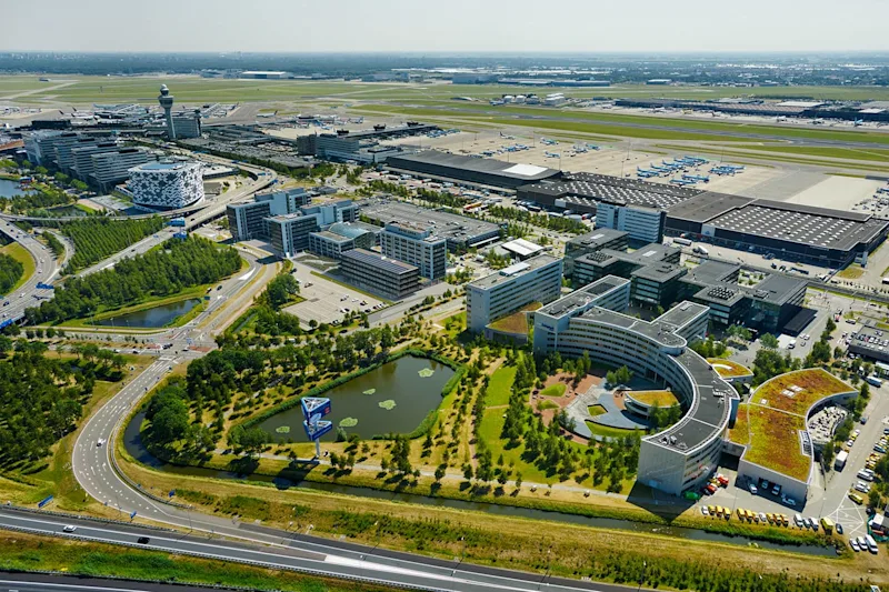 masterplan powergrid - Luchtfoto Schiphol Centrum