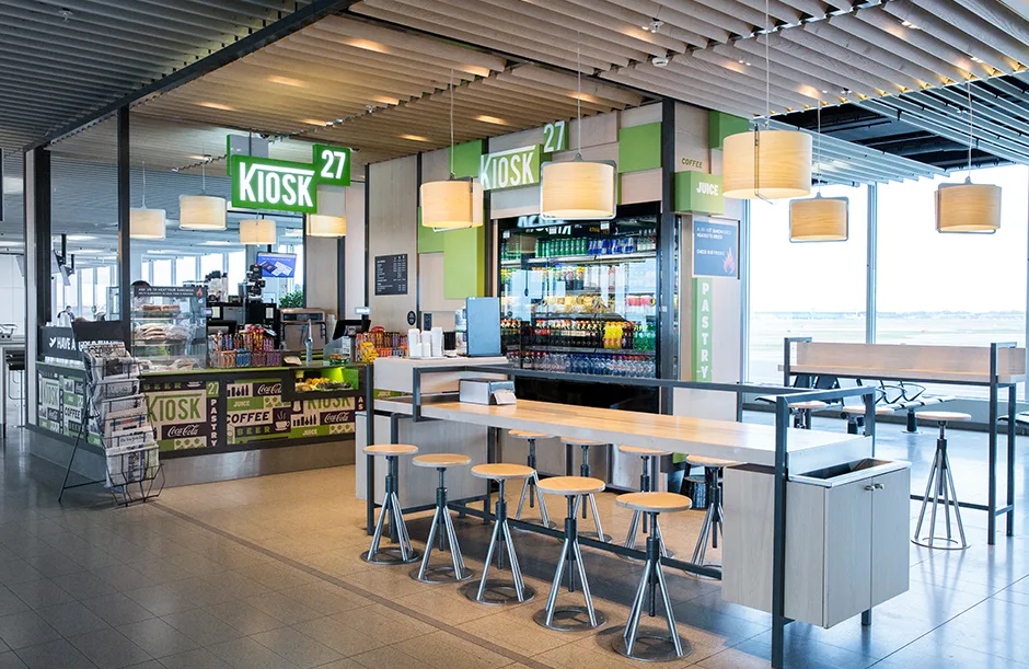 Kiosk D27 Schiphol