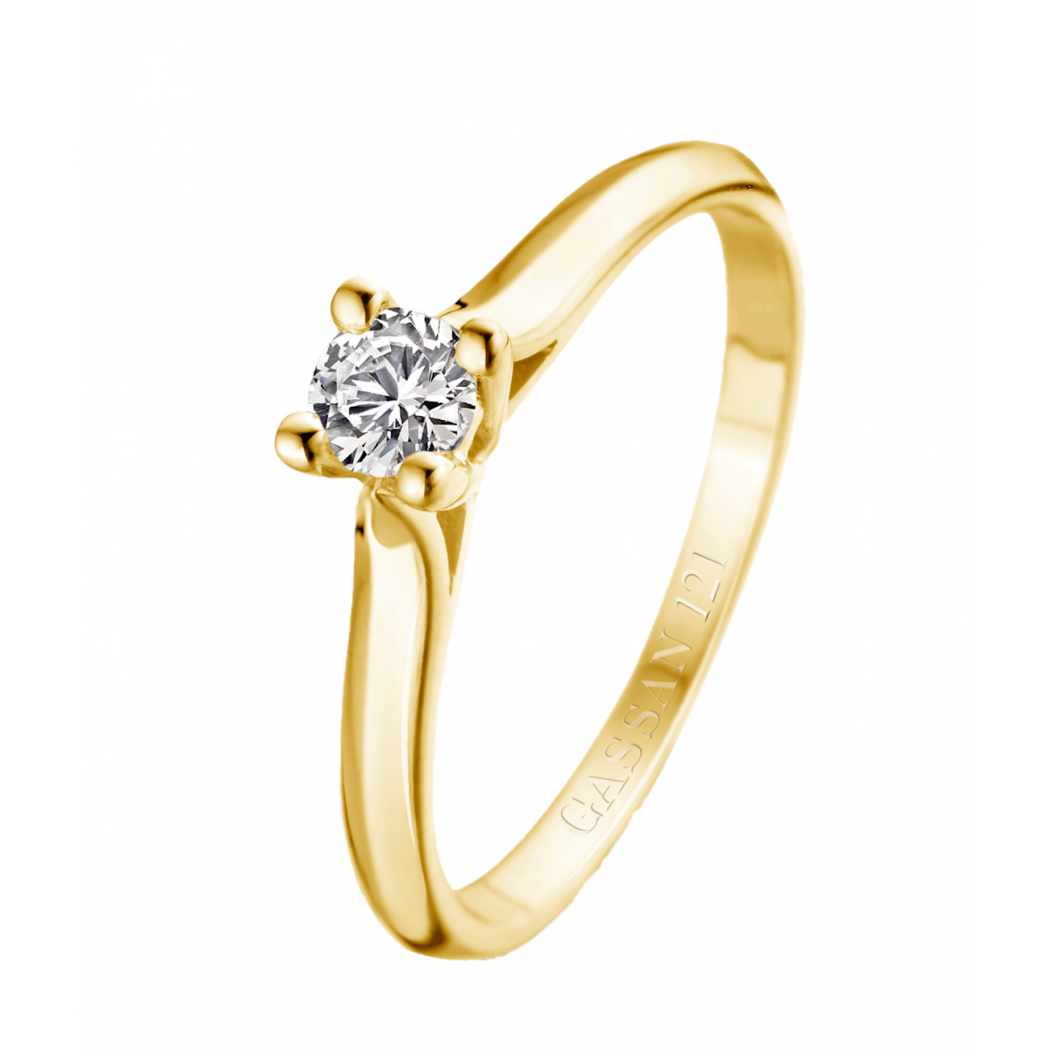 GASSAN 121 solitary ring