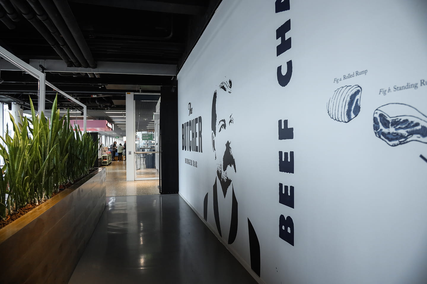 The Butcher op Schiphol