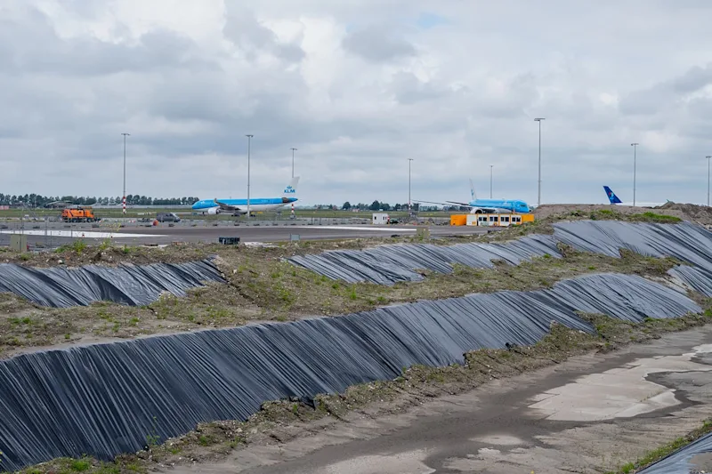 tijdelijk depot schone grond