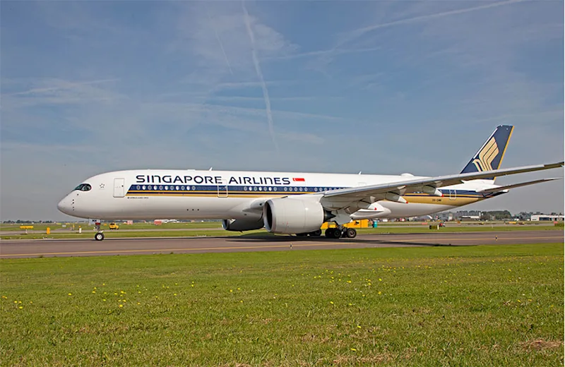 (5) achterliggend schoner en stiller vliegen-A350