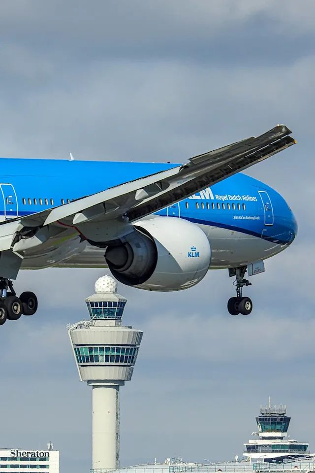 Plane spotting at Schiphol