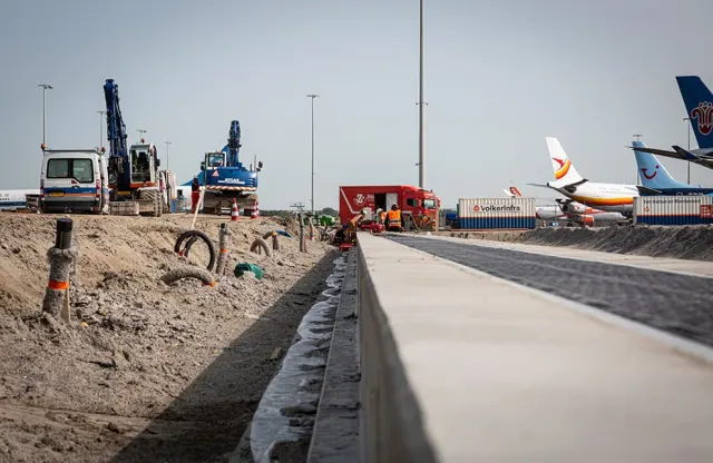 05-06-2019 Voortgang fase 2 - aanbrengen roostergoten