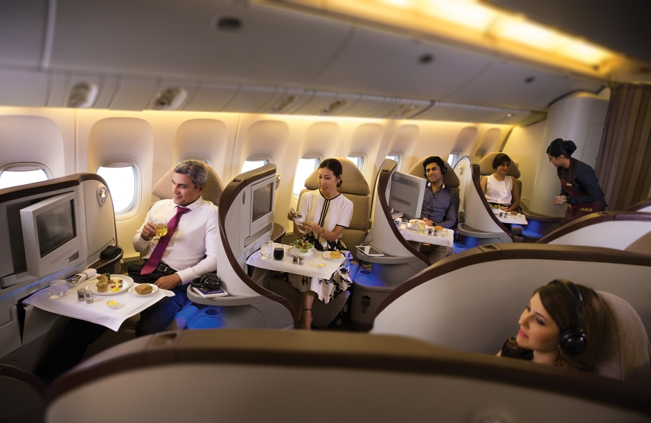 Luxe aan boord van Jet Airways