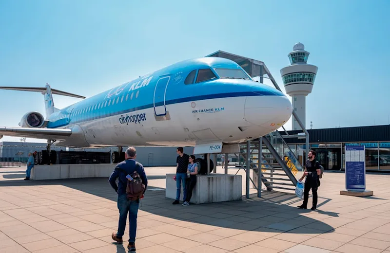 Instaspots Schiphol Panorama terrace