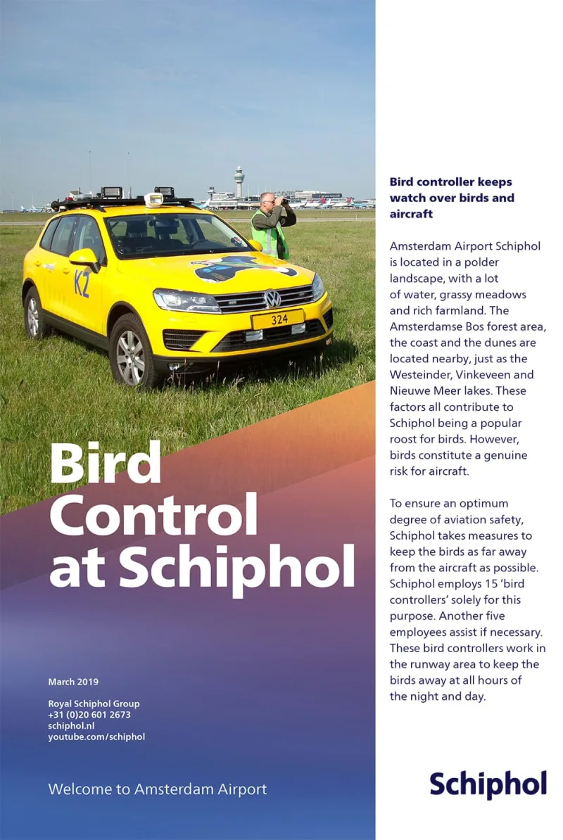 4-Bird Control at Schiphol-Royal Schiphol Group