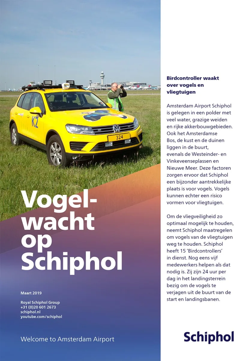 4-Vogelwacht op Schiphol-Royal Schiphol Group