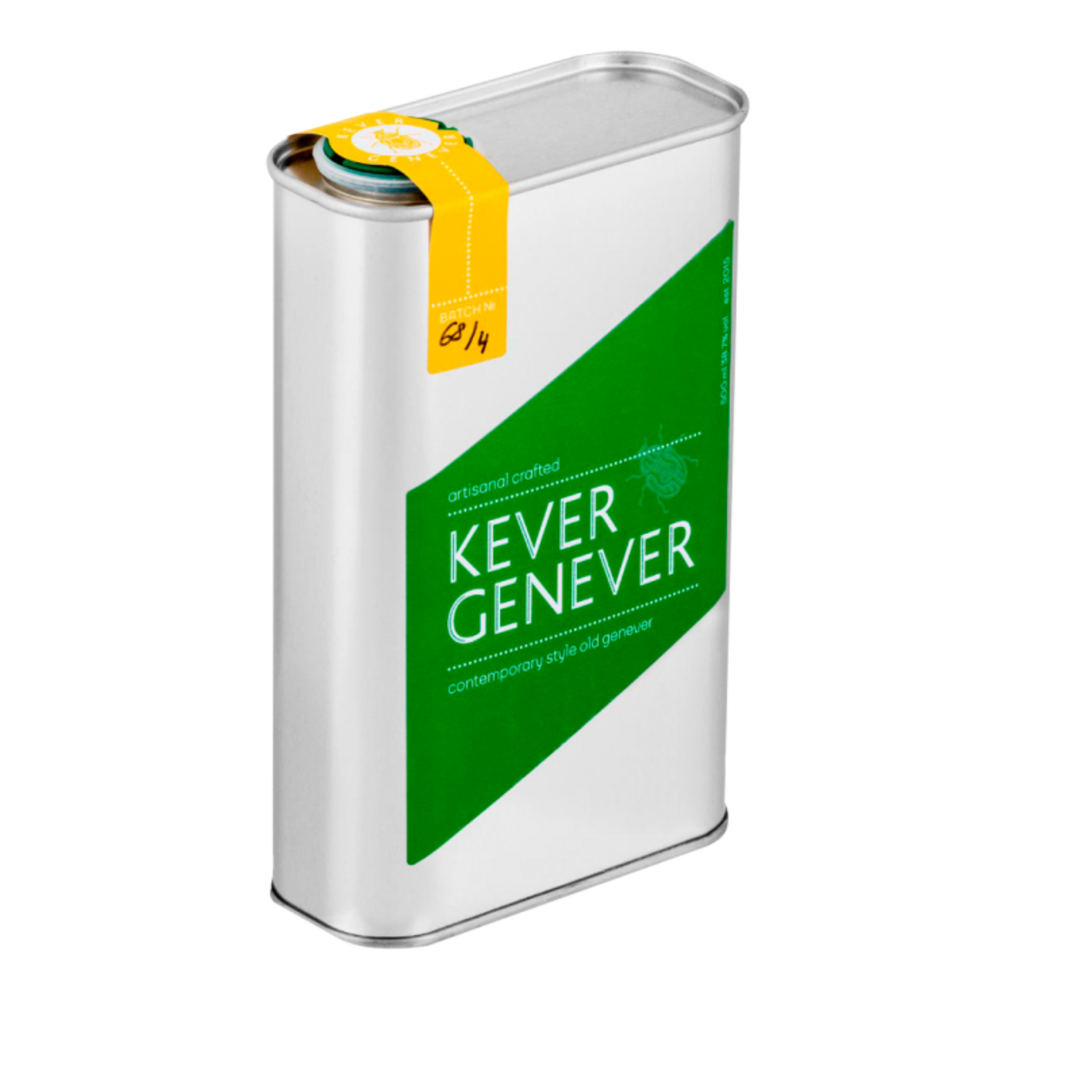 Kever Genever Origineel 38.7% 0.5L, Tin
