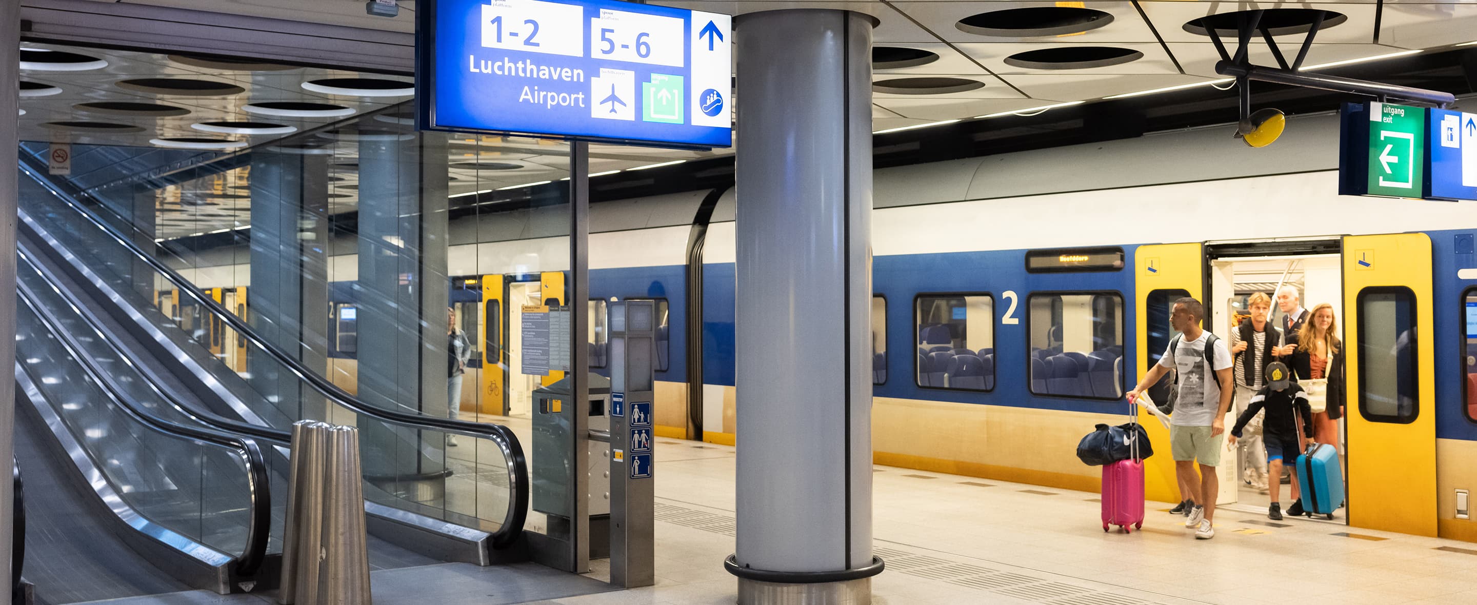 Cómo ir del aeropuerto de Ámsterdam al centro