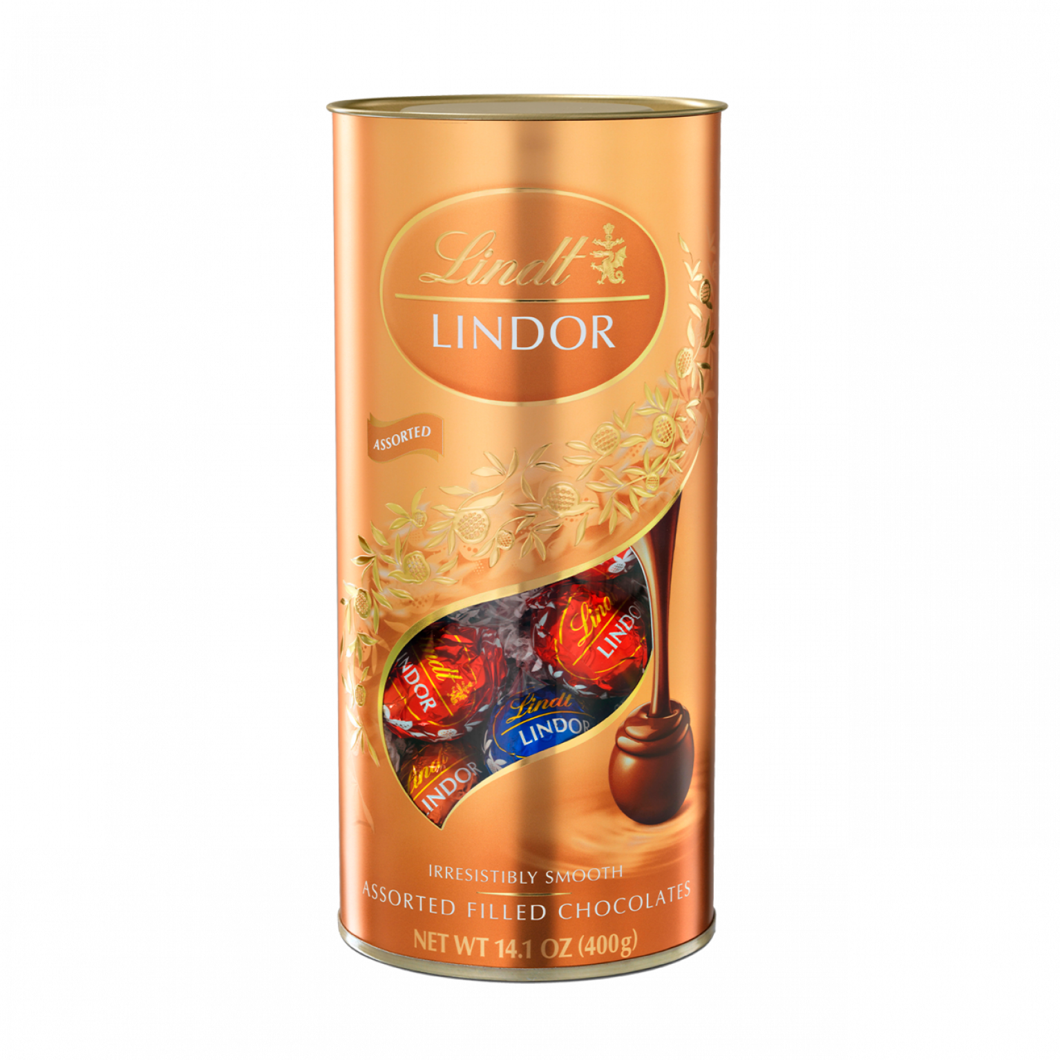 Lindt Lindor Tube Assorted 400G