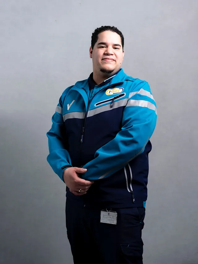 Trevor works at I-Sec at Schiphol