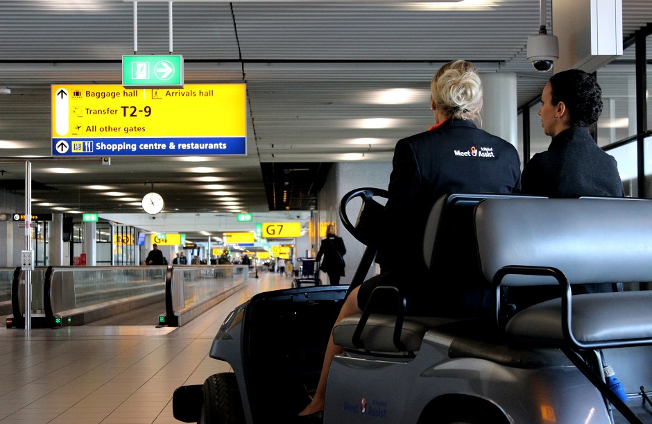 Schiphol | Overzicht diensten na security
