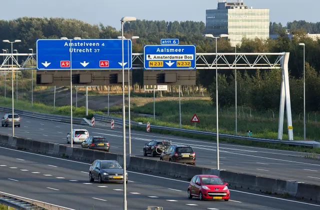 Caravelle Schiphol Oost zichtlocatie snelweg