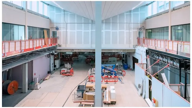 Passengers can now walk through the former Crew Centre