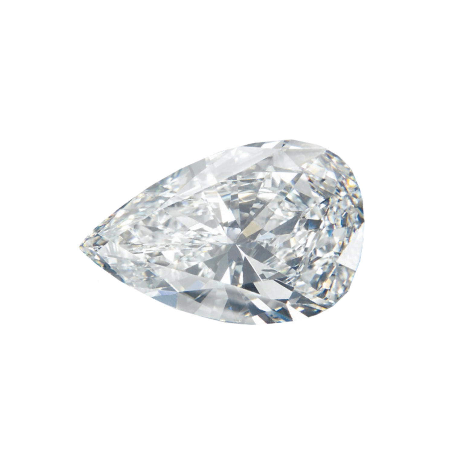 GASSAN Diamonds Pear Shape cut diamond