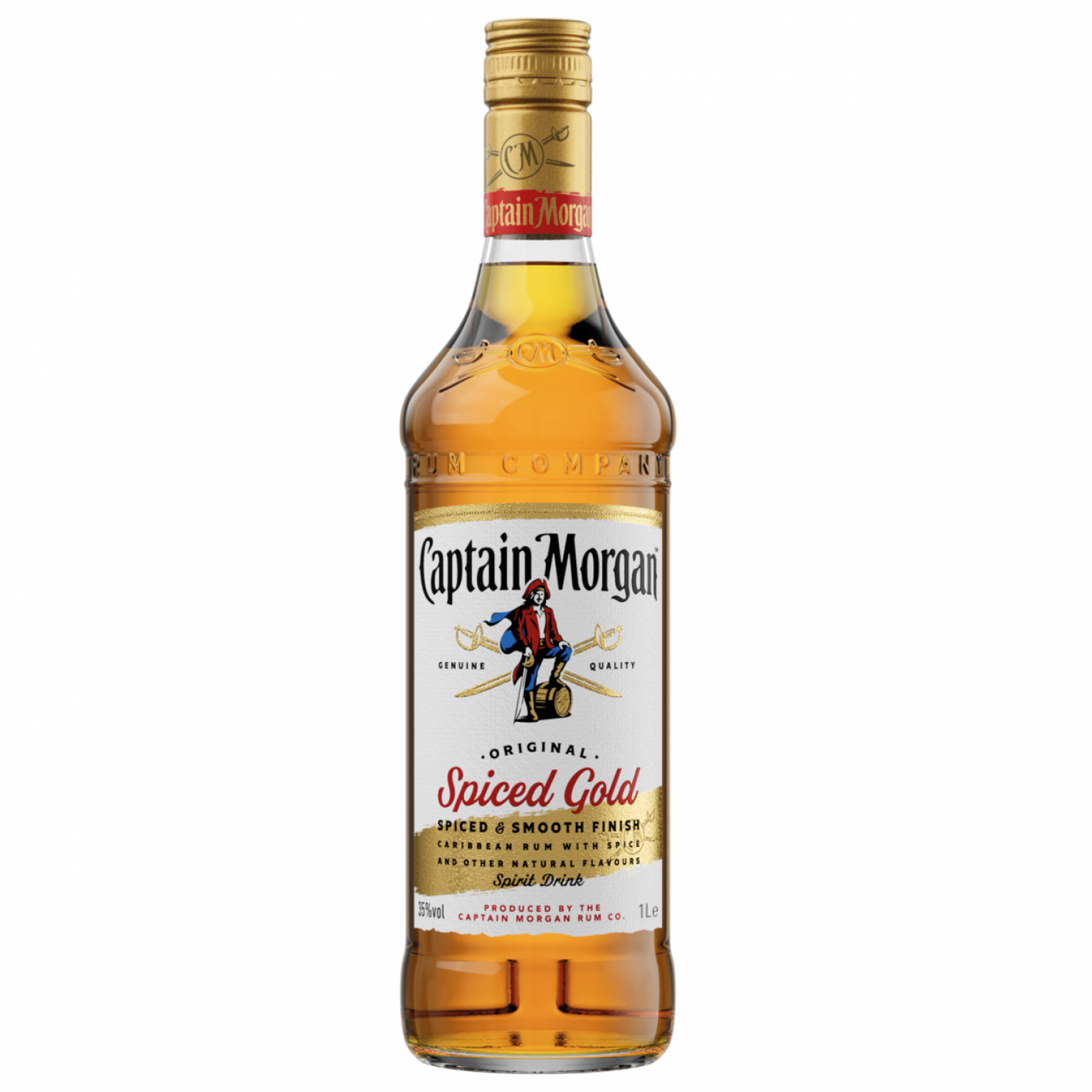 Captain Morgan Spiced Gold 35% 1L