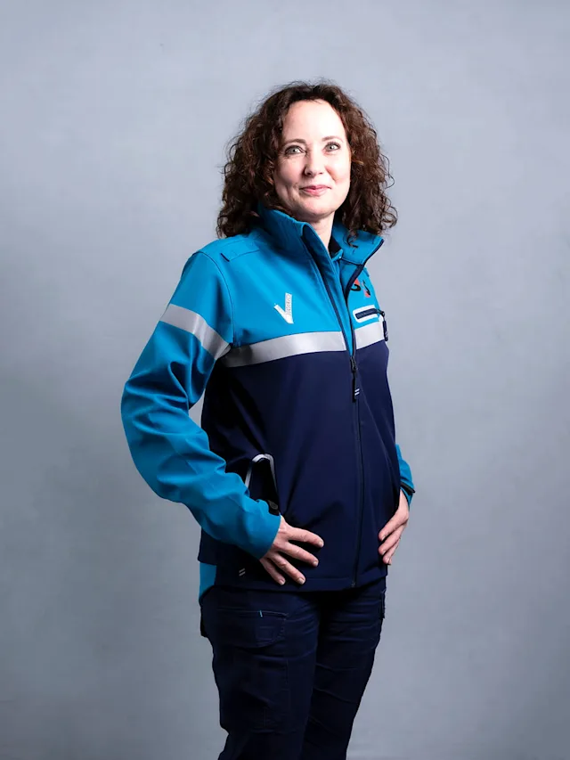  Leontine works at G4S at Schiphol