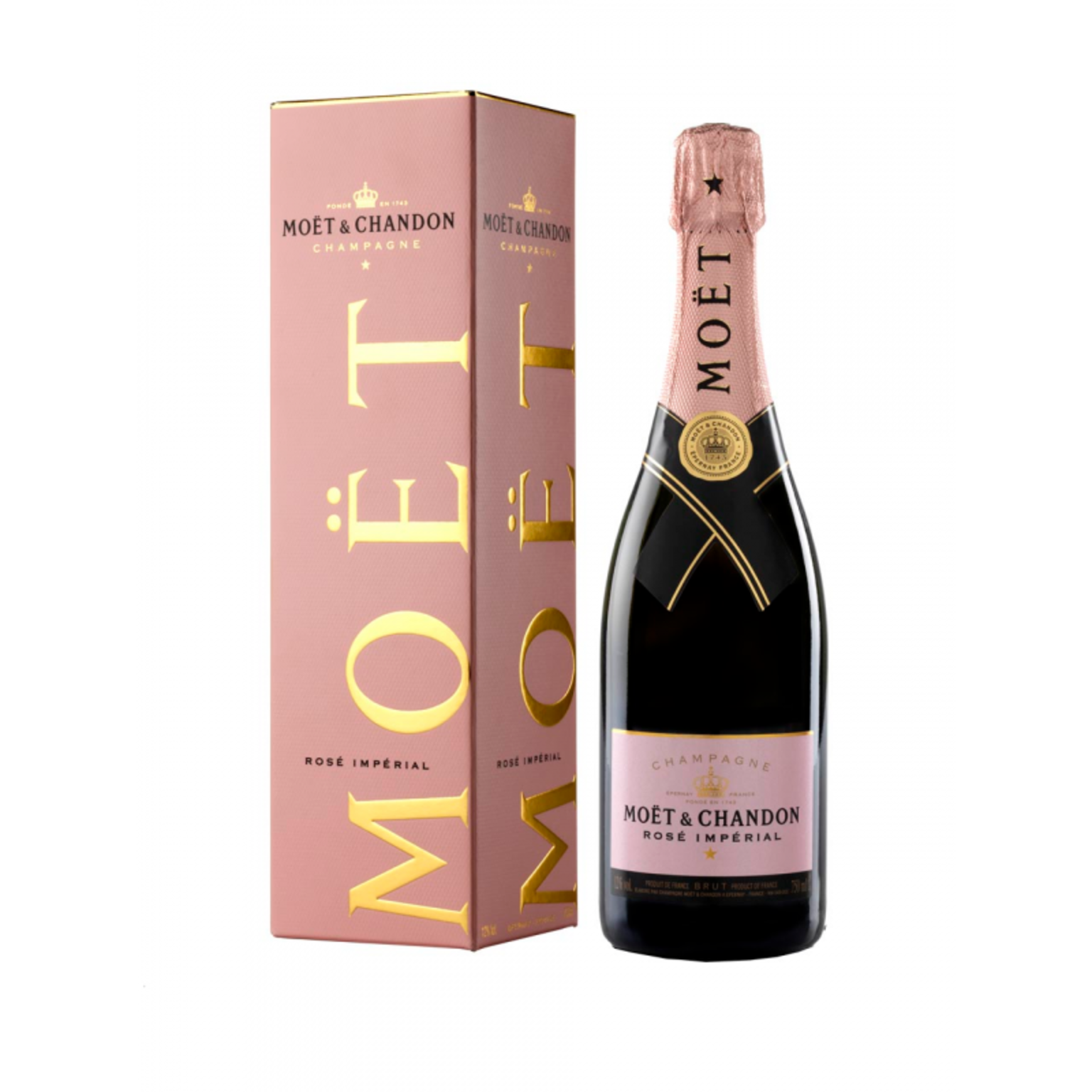 Moët & Chandon Impérial, rose 0.75L Giftpack