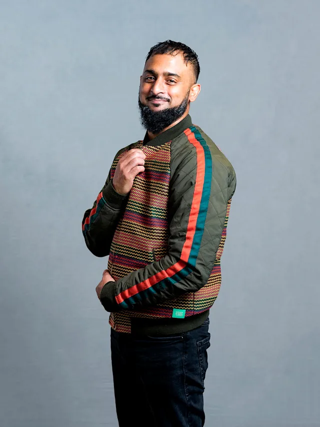 Nazar works at Vander Lande at Schiphol