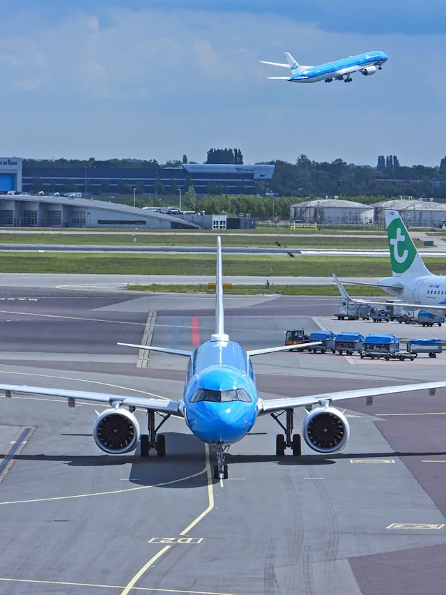 Plane spotting at Schiphol