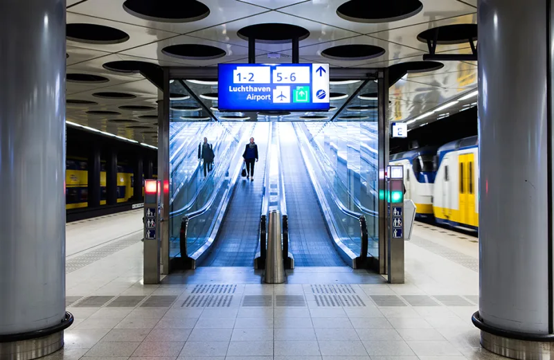 Train station platform