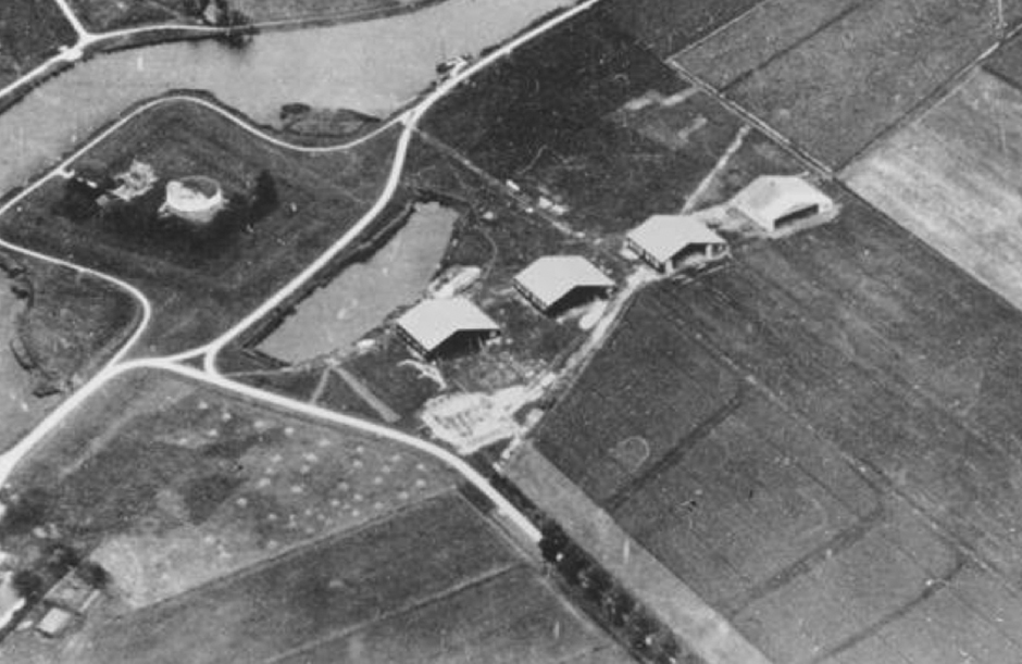 Loodsen Schiphol in 1916