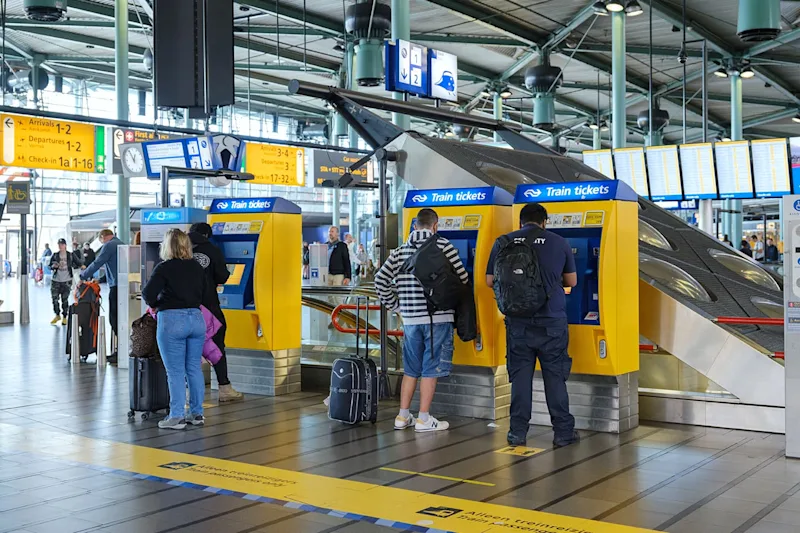 trein kaartautomaten